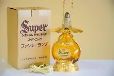 Nikka Whiskey Super Nikka Fancy Lamp Vintage Retro w/Box Not for Sale