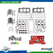 DNJ EK353A Engine Rebuild Kit For 98-03 Acura Isuzu Axiom SLX 3.5L V6 DOHC 24v