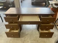 Executive Solid Wood Desk