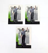 Lot of (3) 2001 Upper Deck Tiger Woods E-Card