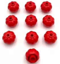 Lego 10 New Red Pumpkins Plant Tree Pieces Parts