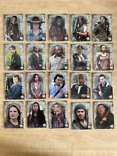 2017 Topps The Walking Dead Season 6 Characters Insert Set (20) NrMt