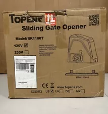 TOPENS RK1100T Automatic Sliding Gate Opener, 120 V