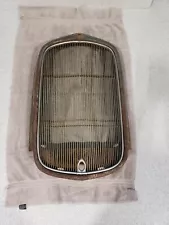 1932 HENRY FORD GRILLE SHELL AND INSERT - GREAT PATINA - VINTAGE HOT ROD RAT ROD