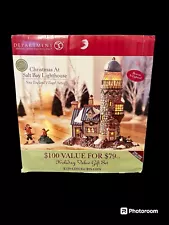 New! Dept 56 New England Village Christmas at Salt Bay Lighthouse #56960