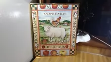 Debra Jordan Bryan Johnathan McIntosh Apples Framed Picture,20x16!