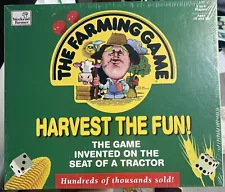 THE FARMING GAME Board Game 1996 Weekend Farmer Educational Learning NEW SEALED