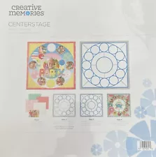 Creative Memories Centerstage Recipe Template 12x12 Mylar Stencil 2019 CM RARE