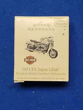 Hallmark Keepsake Harley Davidson 1971 FX-1200 Super Glide Ornament