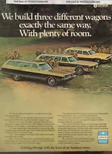 1972 Chrysler Town & Country Wagon Classic 10x13 Vintage Advertisement Ad LG12