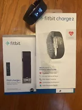 Fitbit Charge 2 Smartwatch NEW +2 Bands Sz SMALL: New NO BOX