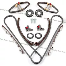 TIMING CHAIN KIT For JAGUAR XK8 S-TYPE XKR XJ8 X308 X350 4.0L 4.2L 3.2L AJV8