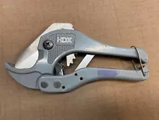 HDX Ratcheting Cutter for PVC Pipe Cutting Up to 1-5/8", Clean & Sharp