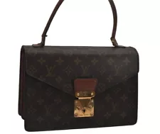 Authentic Louis Vuitton Monogram Concorde Hand Bag Purse M51190 LV 0594K