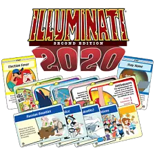 Illuminati Card Game 2020 Expansion Limited Edition Trump Card Brand New Sealed