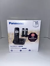 Panasonic KX-TG3833M 4 Handset Cordless Phone,DECT 6.0 W/Answering Machine Black