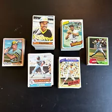 1978-1981 Topps Baseball Cards 400+ Cards. Lot304