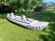 Sea Eagle 330 Deluxe 2 Person Inflatable Kayak Canoe