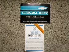 1989 Cavalier Z-24 GM Factory Original 2 Piece Owners Manual Set Mint