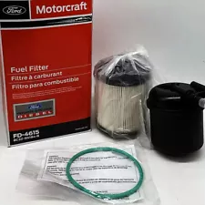 6.7L Genuine F-350 Motorcraft FD4615 Diesel Fuel Filter for Ford F-250 Super (For: 2016 F-350 Super Duty)