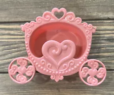 Jakks Disney Pink Princess Carriage Toy 3.5”