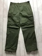 NOS Vietnam War Poplin 3rd pattern Jungle Fatigue Pants Large Regular trousers