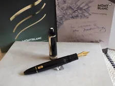 Montblanc Meisterstück 149 Resin Calligraphy Curved Nib Fountain Pen