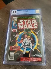 STAR WARS 1 CGC 9.8 1977 HOT KEY! A NEW HOPE