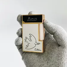 Paris DP Ligne 2 Picasso With Peace Dove Limited Lighter For Cigarette Smoking