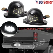 LED License Plate Light White Tag Lamp For 1994-2001 Dodge RAM 1500-3500 Pickup (For: More than one vehicle)