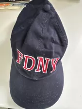 Blue Red And White FDNY Cap- Adjustable. Purchased In NYC Not Long After 9/11.