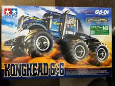 Tamiya 58646 1/18 R/C Konghead 6x6 (G6-01) Unassembled RC Truck Kit TAM58646 HH