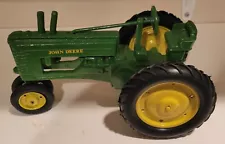 toy John Deere A Hi post tractor.