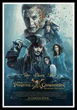 Pirates Of The Caribbean -Salazars R Movie Poster Print & Unframed Canvas Prints