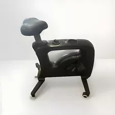 Flexispot Black Desk Exercise Bike Adjustable Seat (Judging Dog Not For Sale)