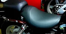 HONDA Magna VF750 1994-2003 Custom Made Motorcycle 2 Piece Plain Seat Cover