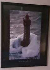 Artist: Jean Guichard: Phares Dans La Tempete "La Jument" : Lighthouse France