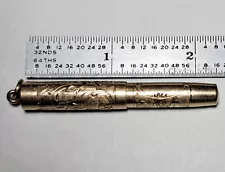 Peter Pan Salz Gold Filled Vintage Fountain Pen 14k Gold Nib