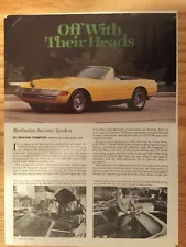 Ferrari#22 Article Conversion to Spyder Ferrari 365 GTB/4 Daytona 2 page