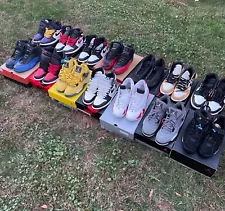 Bulk Men Shoes Sale Size 13 (15 Pairs of Air Jordans And Others)