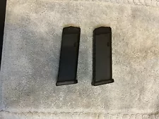 2 x Used Glock 23 OEM 10 Round Magazine .40 Caliber 3206