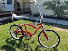 New Listing1970’s Schwinn 5 Speed Red Stingray Bicycle Vintage Bike