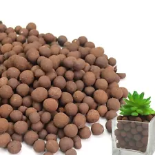 5 lb (small) expanded clay pebbles for plant hydroponics, drainage, gardening