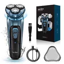 SEJOY Electric Razor for Men Electric Shaver Beard Trimmer Shaving Machine USB