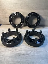 6061T6 6x139.7-6x139.7 M12x1.5-106-1.216-249 Hub Centric Wheel Spacers With Lugs