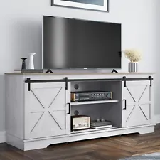 TV Stand for 65 inch TV Entertainment Center Media Console with Storage Cabinets