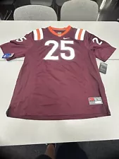 virginia tech Jersey #25 Nike Large