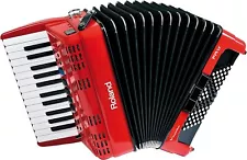 Roland FR-1X RD Red V-Accordion 26 Piano Key Built-in Amplifier and Speaker NEW