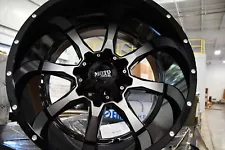 Single 20x12 Moto Metal MO970 Satin Black machined Wheel 8x180 Rim Takeoff