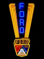 Ford Automobiles NEW METAL SIGN: 9" x 12" - Free Shipping, Not a NEON